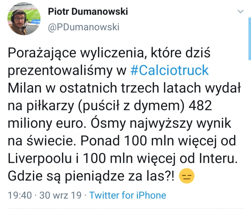 Tyle przez TRZY lata WYDAŁ Milan na nowych piłkarzy